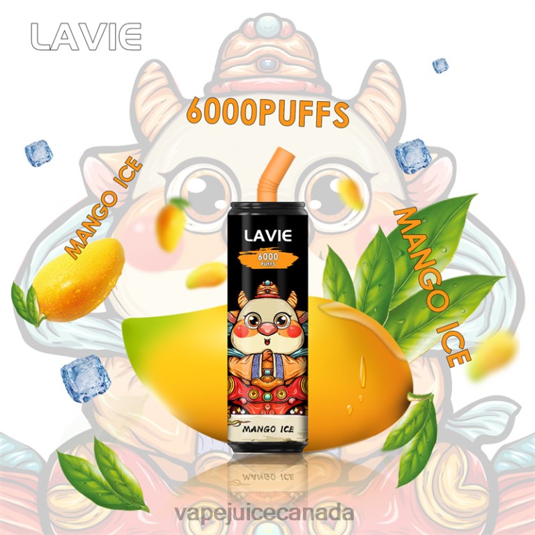 Vape Disposable Canada - LAVIE Coke BAR 6000 Puffs Mango Ice 24248270