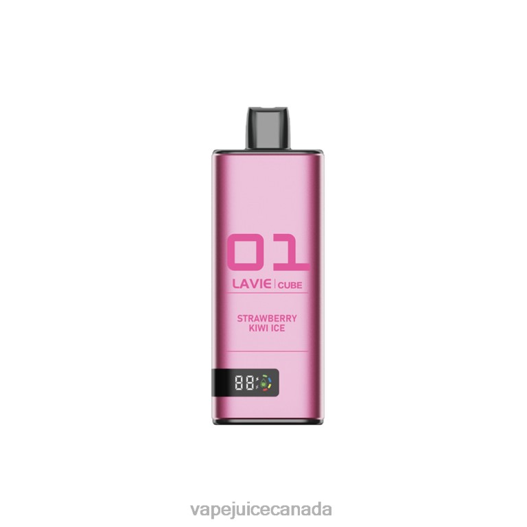 Vape Disposable Canada - LAVIE Cube 20000 Puffs Strawberry Kiwi Ice 2424835