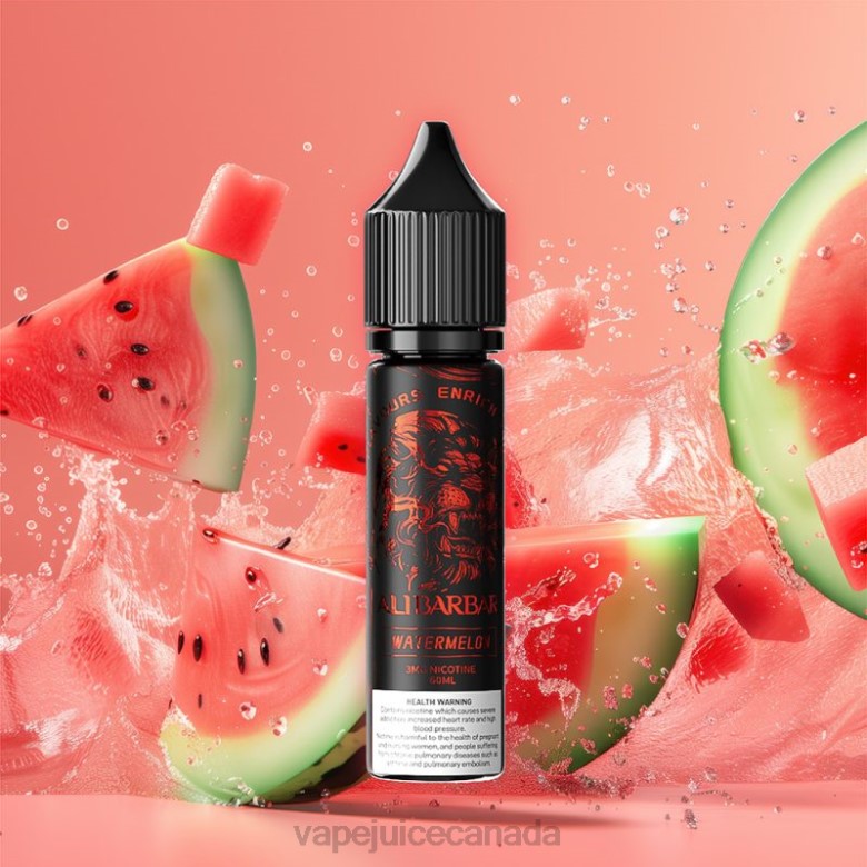 Vape Juice - Alibarbar Hookah Onyx Dock Watermelon TRR8110