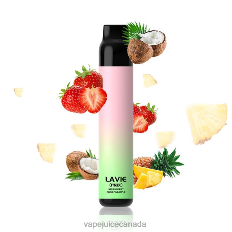 Vape Pen - LAVIE BAR 5000 Puffs - MAX Strawberry Coco Apple 24248283