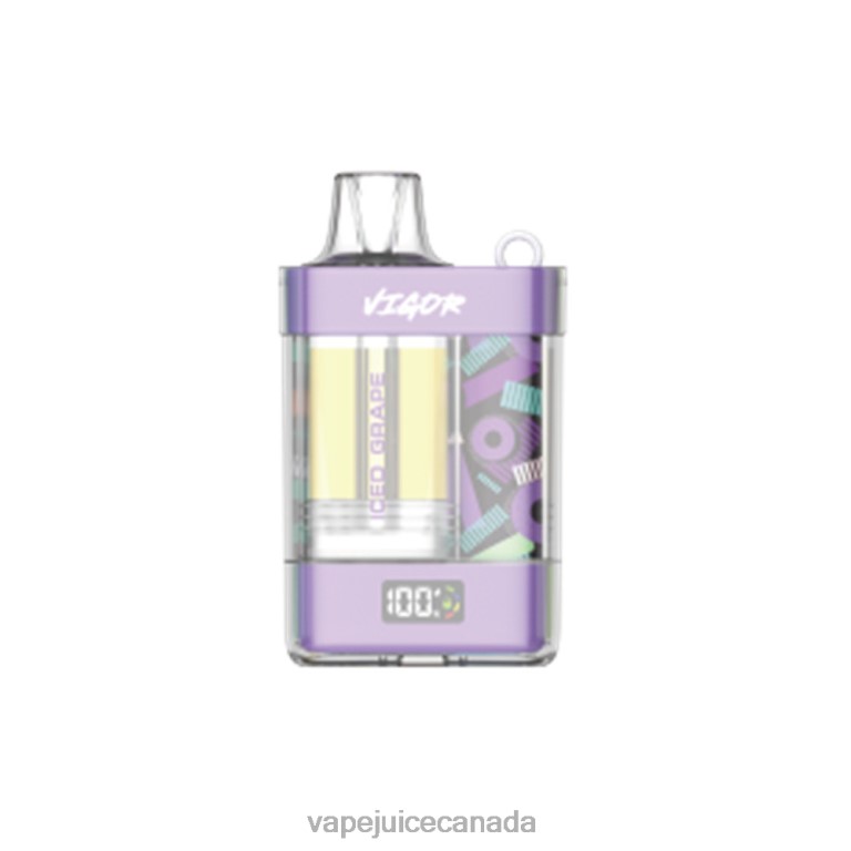 Vape Pen - LAVIE VIGOR 15000 Puffs Iced Grape 242488