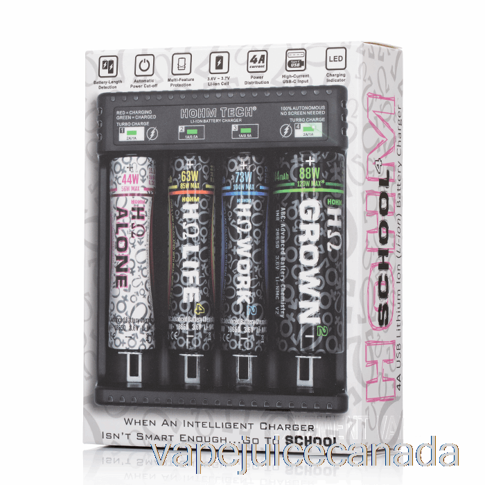 Vape Disposable Canada Hohm Tech SCHOOL 4 4A USB-C Charger