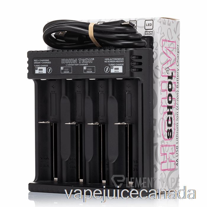 Vape Disposable Canada Hohm Tech SCHOOL 4 4A USB-C Charger