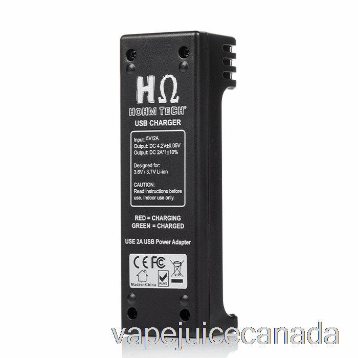 Vape Canada Hohm Tech SCHOOL UNO 2A USB Charger